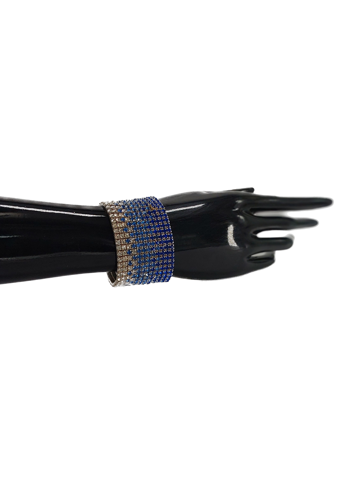 Bracelet 12 Row Blue Ombre