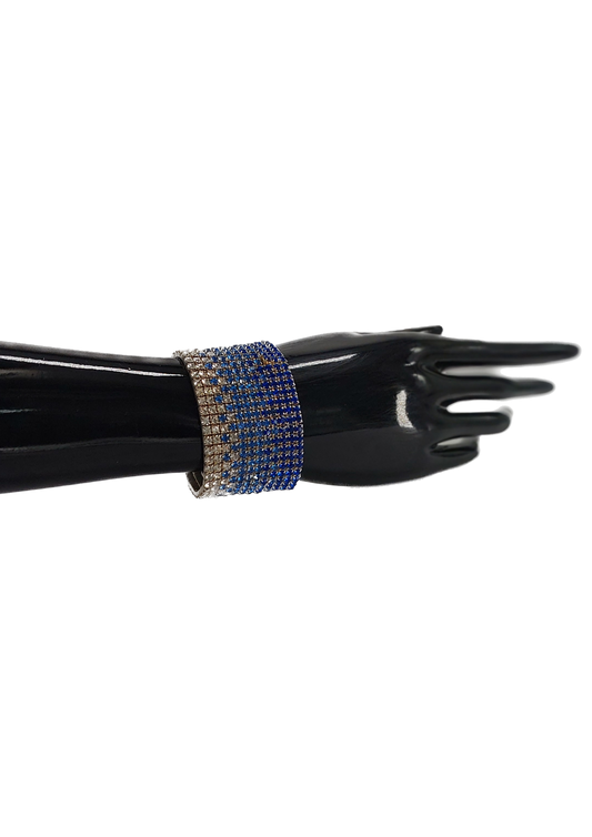 Bracelet 12 Row Blue Ombre