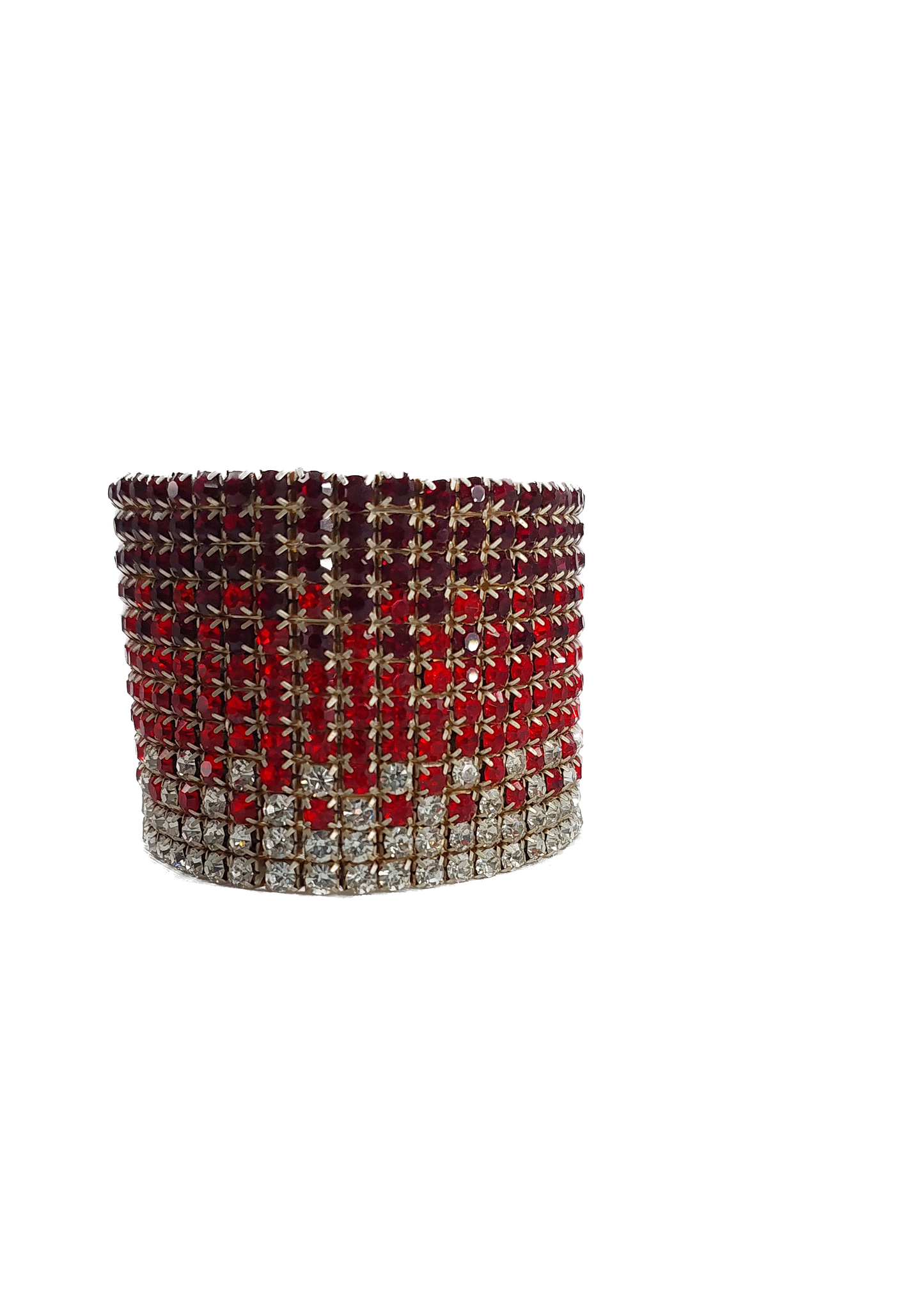 Bracelet 12 Row red Ombre