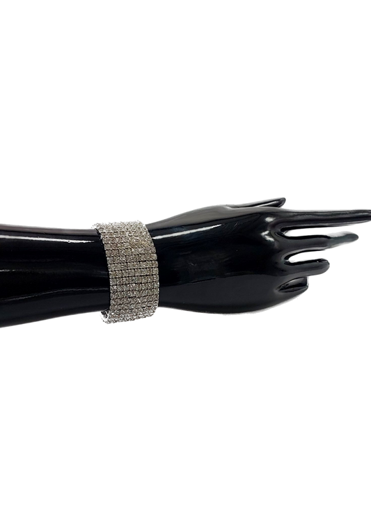 Bracelet 8 Row Crystal