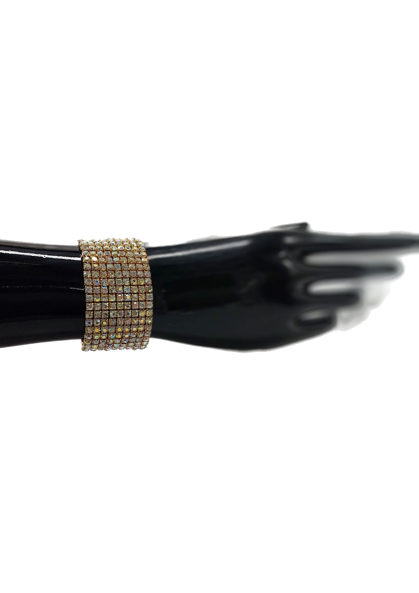 Bracelet 9 Row AB GOLD Setting