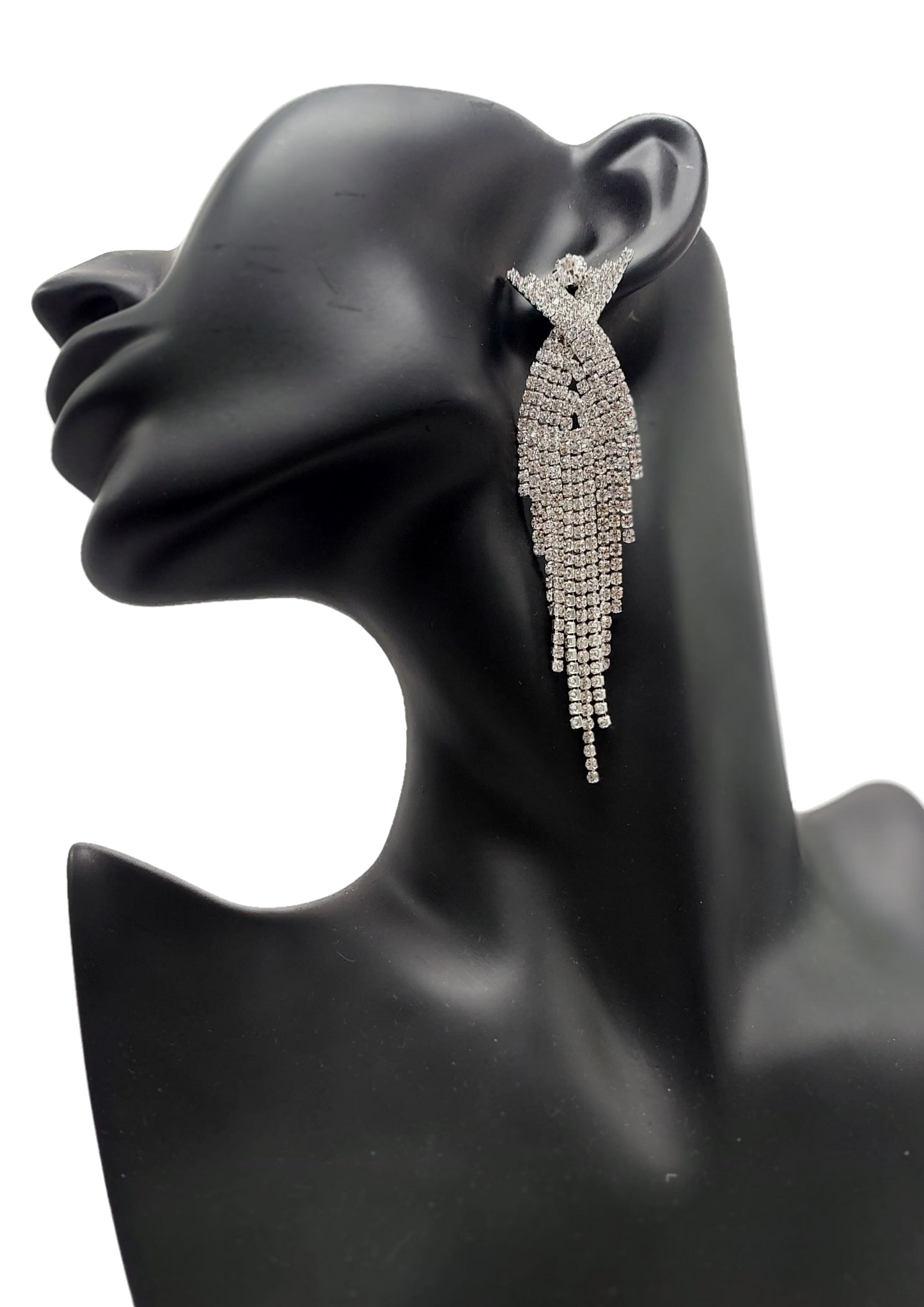 Tassel earring Cross