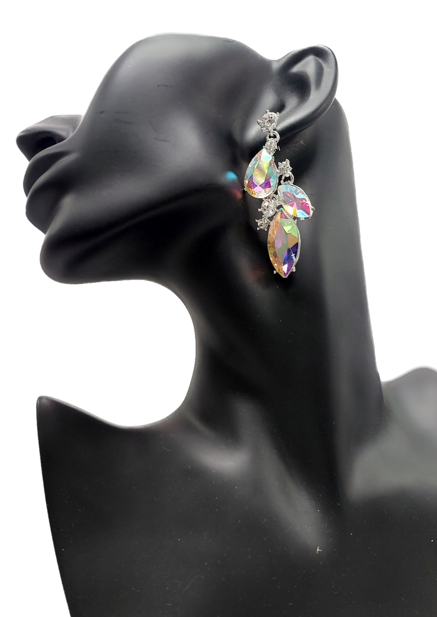 Drop Earrings AB Cluster