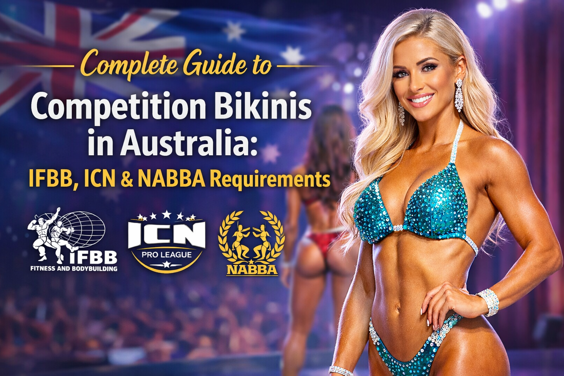 Competition Bikinis Guide including: IFBB, ICN, NBA and FMG