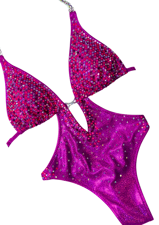 Hot Pink Shimmer Premium