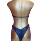 Navy Blue sequin  Custom  design