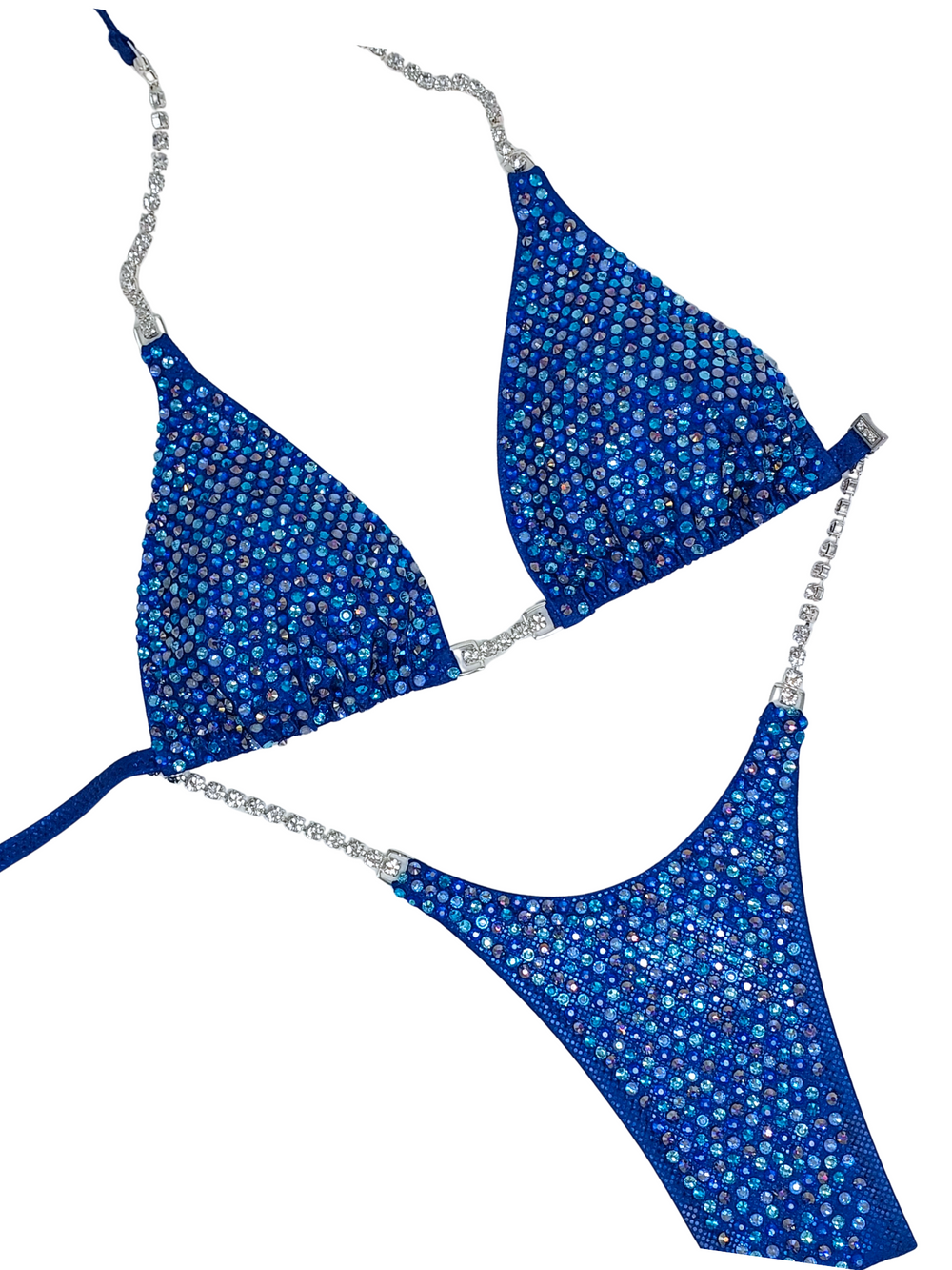Blue crystal Stage Ready bikini