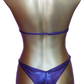 Rich purple with Flare Embellishment