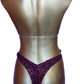 Black/Fuchsia Sequin with Pink edge