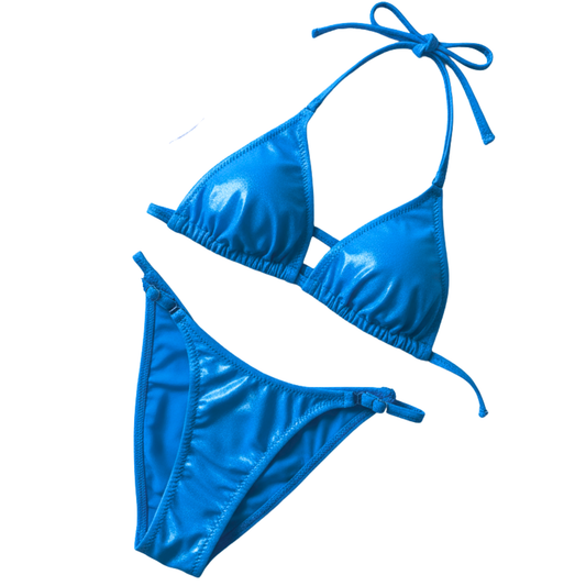 Metallic Foil Dodger Blue