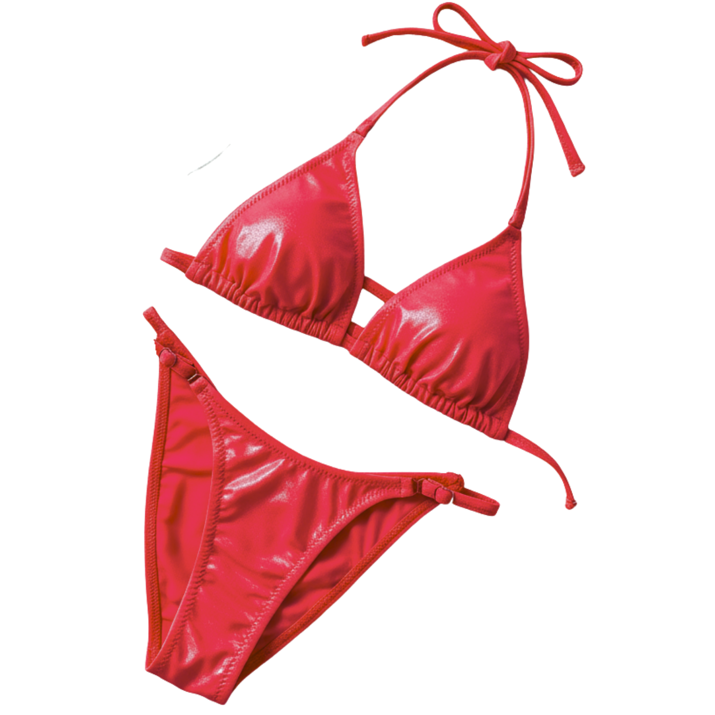 Metallic Foil Vibrant Red