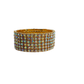 Bracelet 6 Row AB GOLD Setting