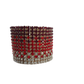 Bracelet 12 Row red Ombre